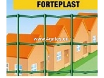 Welded fence FORTEPLAST, ZINC + PVC RAL6005, wire 2,5 mm / Wire 2m