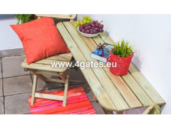 Long Balcony Folding Table “Rīga”